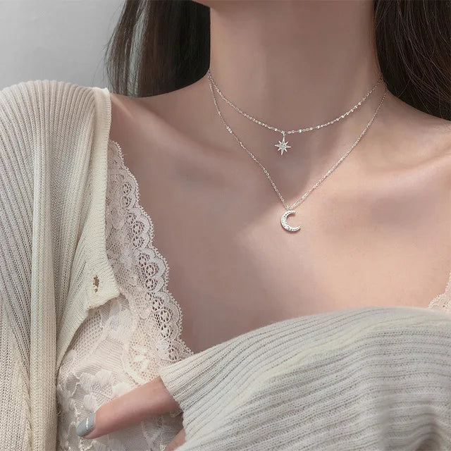 Korean  Flat Snake Chain Herringbone Necklace for Women Jewelry Charm Party Choker Necklace Party Gift Collares Para Muje