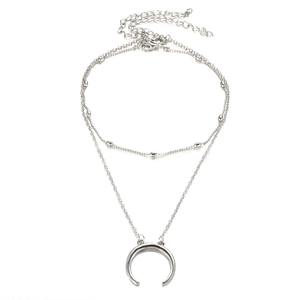 Korean  Flat Snake Chain Herringbone Necklace for Women Jewelry Charm Party Choker Necklace Party Gift Collares Para Muje