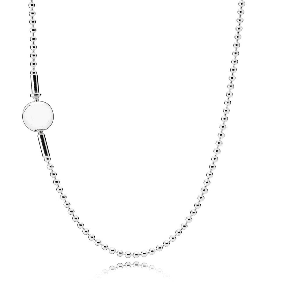 1-1-Essence-Collection-Beaded-Necklace-925-Sterling-Silver-Jewelry-Girl-Silver-Chain-Birthday-Gift-fit