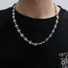 1.5cm * 1cm Coffee Bean Iced CZ pig nose necklace and bracelet men's hip hop jewelry