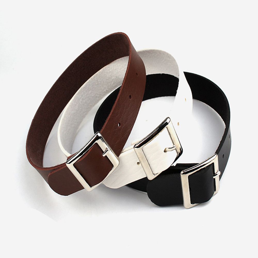 1 PC Women Girls Punk Choker Chain Goth Leather Necklace  Collar Choker Jewelry   ras de cou