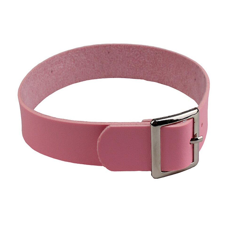 1 PC Women Girls Punk Choker Chain Goth Leather Necklace Collar Choker Jewelry  ras de cou