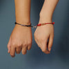 1 Pair Magnet Attract Personalized Custom Names Date Couples Lovers Braided Bracelets Valentine's Day Anniversary Gifts Jewelry