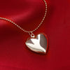 1 Pc Heart Shaped Friend Photo Picture Frame Locket Pendant for Necklace Romantic Jewelry Nice Gift