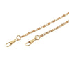1 Pc Metal Purse Chain Strap Handle Shoulder Crossbody Bag Handbag Replacement DIY Bag Accessories 3 Colors