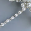 1 feet Rhinestone Crystal Chain Bling Diamante Lace Diamond Trim Ribbon Necklace Applique Gem Sparkle Wedding Dress 0.39" Width