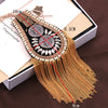 1 pair Unisex Punk Fringe Shoulder Board Badge Glitter Rhinestone Tassels Chain Epaulet Women Men Suit Accessories
