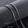 10PCS   925  Silver  2MM Box chain Necklace For man Women party wedding Jewelry Gifts