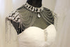 2022 Bridal Shoulder Necklace  Wedding Jewelry Lace Crystal Necklace Chain Strap Wedding Accessories Women Shoulder Chains