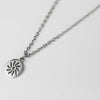 2021 Simple Yin Yang Pendant Necklace Men Stainless Steel Link Chain Men Necklace Jewelry Gift