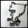 2021  1017 ALYX 9SM Punk Lock Lightning Hero Hip Hop Acrylic Metal Chain Splicing Necklace For Men Women Girls Party Jewelry