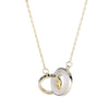 2022 14K Opal Necklace Women's Simple Design Korean Roman Letter Drop Glaze Clavicle Chain for Women Party Wedding