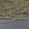 (25895)5 Meters Chain width 4MM Antique Bronze Iron Round Link Chains Necklace Chains Diy Jewelry Findings Accessories