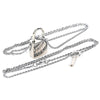 2pcs/set Anime Ai Yazawa NANA lover's key&lock alloy metal pendant cosplay accessories cos necklaces