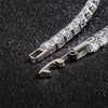 925 Stamp 4mm Cubic Zircon Tennis Bracelets for women Out Chain Chain Wedding  Quality Fine Jewelry Gift Christmas
