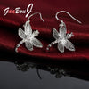 925 Stamp Silver Color Retro Zircon Dangle Earrings For Women Animal Drop Earrings Wedding Party Jewelry Christmas GaaBou