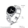 925 Stamp Silver Color Wrist Watch Zircon Rings For Women Wedding Engagement  Jewelry Gift Female GaaBou Jewellery
