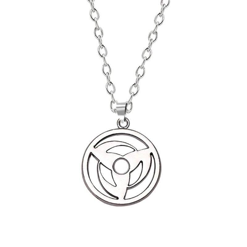 Akatsuki Hidan Ninja Jashin Necklace Trinity Symbol Baptism Catholicism Anime Religious Pendant Anime Jewelry 2021