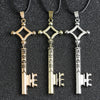 Attack On Titan Necklace Eren Key Shingeki No Kyojin Pendant  Vintage Retro Anime Jewelry For Men Cosplay