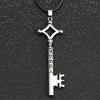 Attack On Titan Necklace Eren Key Shingeki No Kyojin Pendant  Vintage Retro Anime Jewelry For Men Cosplay