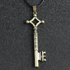 Attack On Titan Necklace Eren Key Shingeki No Kyojin Pendant  Vintage Retro Anime Jewelry For Men Cosplay
