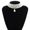 Baroque Abnormity Pearl Necklace  European American Style Personality Chain Of Clavicle Ms Travel Wedding Accessories