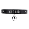 CEA 2021  Goth Necklace For Women Vintage Black Bell Letter Leather Choker Gothic Accessories Girls Party Jewelry