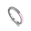 CHIELOYS 2022 Multicolor Zirconia Party Women Engagement Ring With 7 Colors Crystal Wedding Rings For Lady Jewelry
