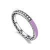 CHIELOYS 2022 Multicolor Zirconia Party Women Engagement Ring With 7 Colors Crystal Wedding Rings For Lady Jewelry