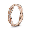 CHIELOYS Trendy Classical Twist Rope Cubic Zirconia Finger Brand Ring For Women Wedding engagement Rings Trinket Gifts