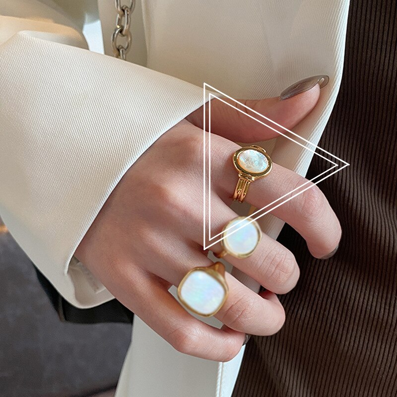 Crystal Ring  Gold Colour Finger Rings Engagement Vintage Jewelry And Accessories Offers With  GaaBou