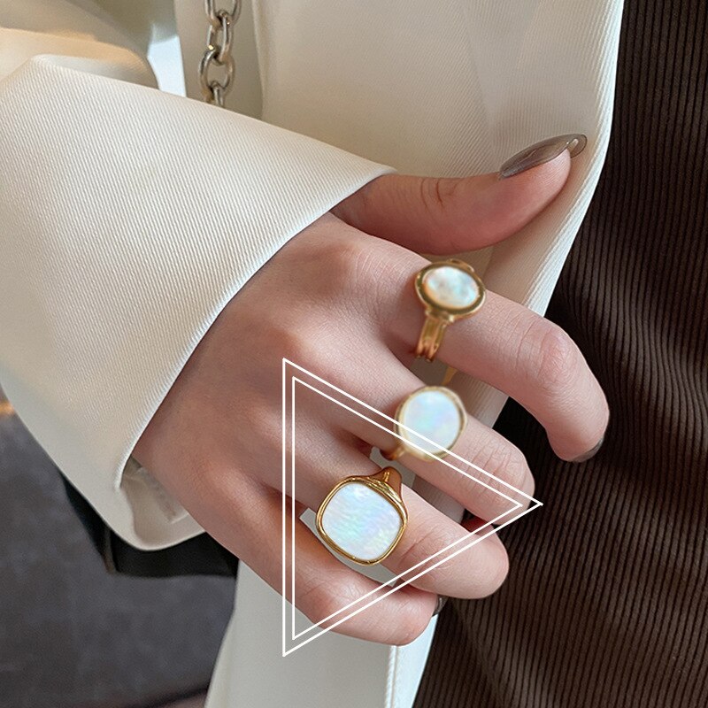Crystal Ring  Gold Colour Finger Rings Engagement Vintage Jewelry And Accessories Offers With  GaaBou