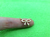 Cute and compact Bow Necklace for Women's Wedding Lucky Blessing hollow bow-knot small rosette pendant Necklace Jewelry