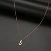 DOTIFI For Women A-Z Alphabet Letter Pendant Necklaces Personalization Stainless Steel Necklace Glamour Jewelry