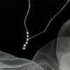 Dazzling Seven Stars Pendant Necklace For Women Star Clavicle Chain Choker Necklace Wedding Jewelry