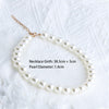 Elegant Imitation Pearl Choker Necklace for Women Big Round Pearl Wedding Necklaces Charm Party Wedding Jewelry Gifts