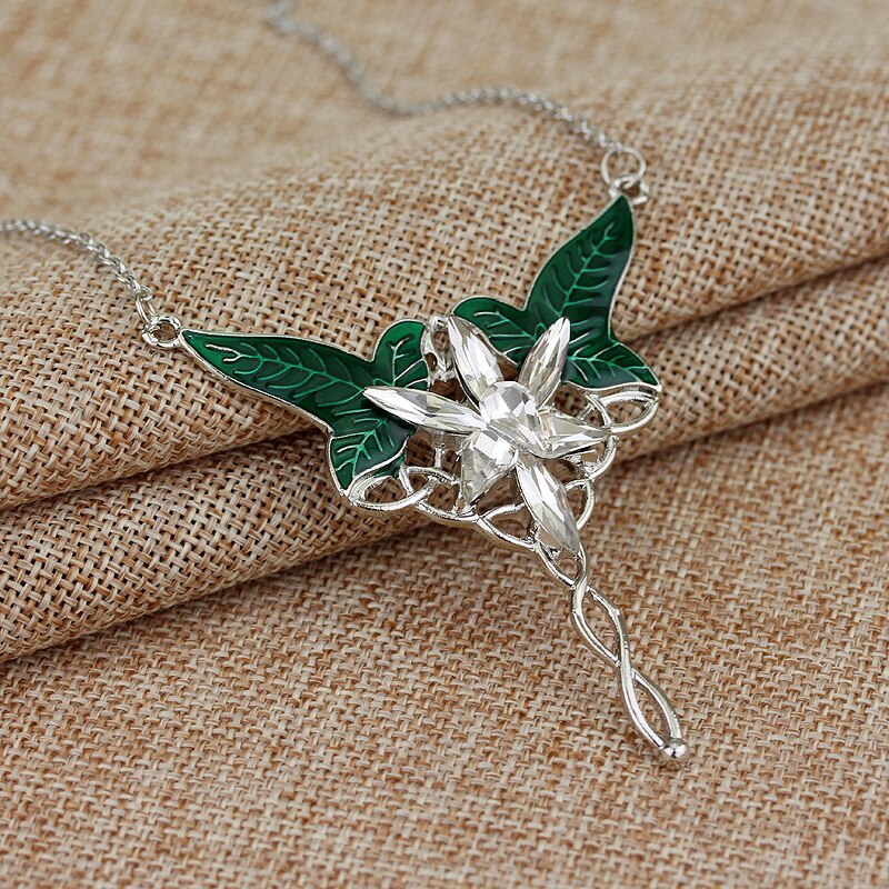 Elven Leaf Combined Necklace movie the leaf LOTR Charm Women Pendant Necklace statement necklace jewelry