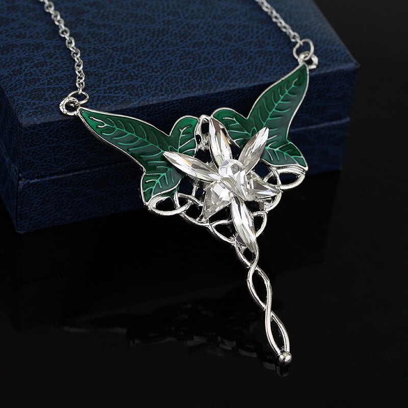 Elven Leaf Combined Necklace movie the leaf LOTR Charm Women Pendant Necklace statement necklace jewelry