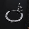 Europe America Jewelry  Full Square Zircon Earrings Necklace Bracelet Elegant Women Wedding Party Accessories