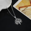 Exquisite Pretty 925 Stamped Silver fine tree Pendant Necklace For Women charms Christmas gifts party Wedding Jewelry