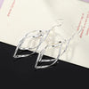 925 Sterling Silver Geometry Drop Earrings For Women 2022 Wedding Party Jewelry Gifts For Women Christmas GaaBou