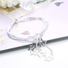 925 sterling silver Pretty Tassel chain star pendant Bracelet for woman Wedding party Gifts Street all-match Jewelry