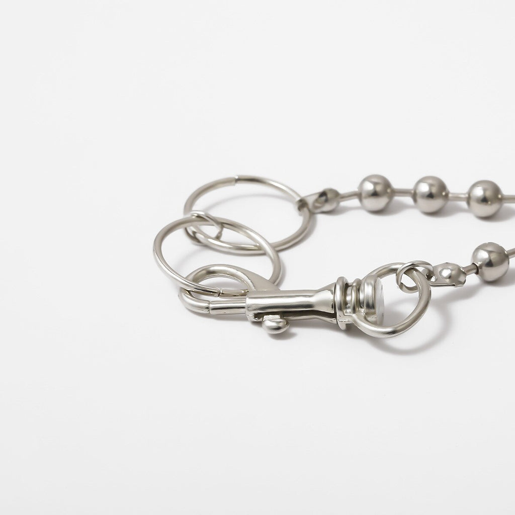 Geometric Circles Beads Chain Collar Chockers For Women Punk Trendy Keychain Hiphop Necklace Jewelry Kolye