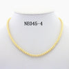 Glamour 4mm Imitation Round Pearl Choker Necklace 14 Styles Elegant Woman Girl Christmas Wedding Gift Jewelry 16inch