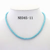 Glamour 4mm Imitation Round Pearl Choker Necklace 14 Styles Elegant Woman Girl Christmas Wedding Gift Jewelry 16inch