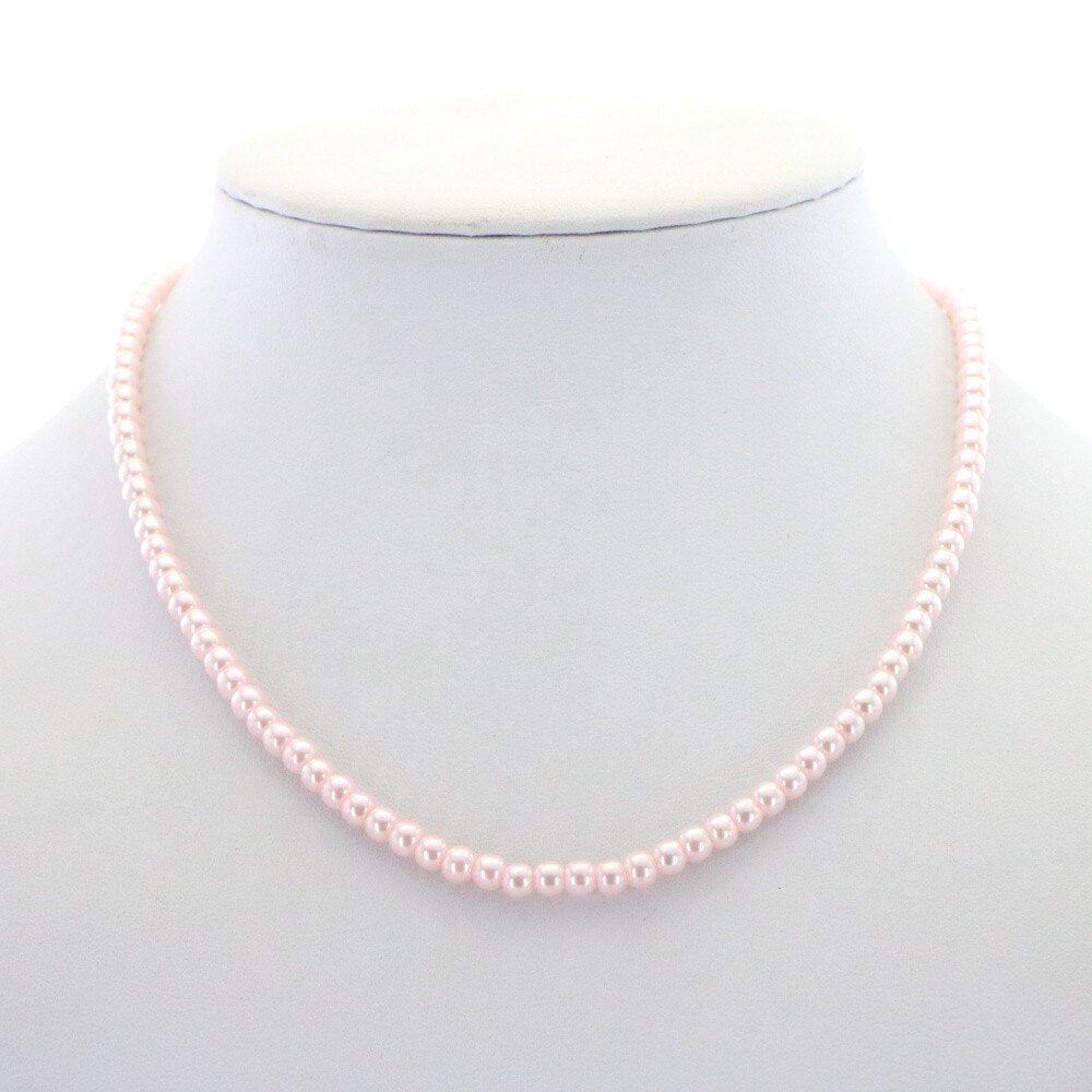 Glamour 4mm Imitation Round Pearl Choker Necklace 14 Styles Elegant Woman Girl Christmas Wedding Gift Jewelry 16inch