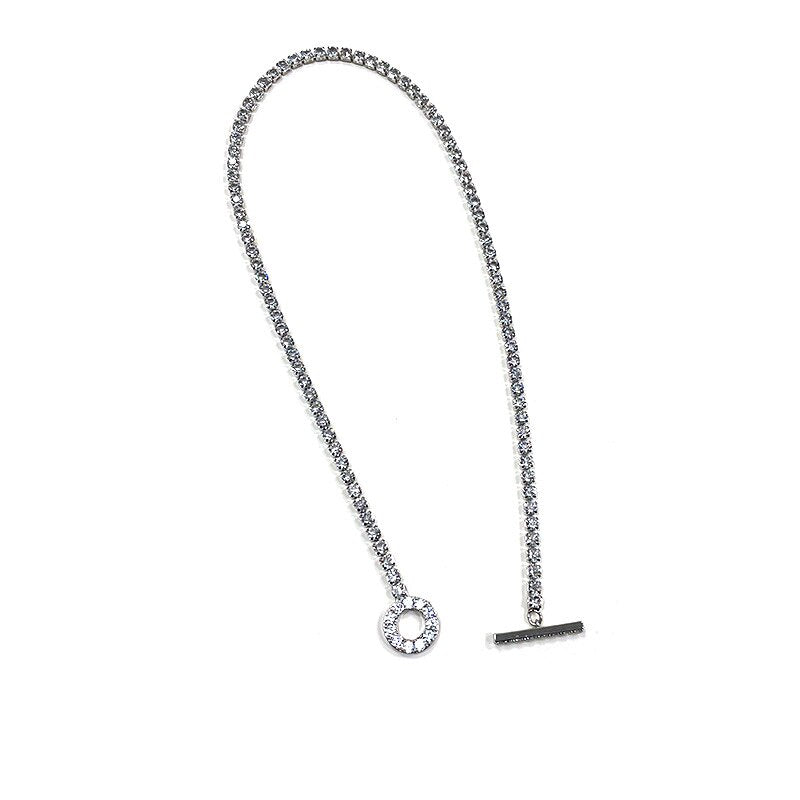 Elegant Charm Necklaces For Women Simple Shiny Bling Clavicle Chain Vintage Dainty Wedding Beach Personality Jewelry