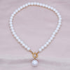 Simple Charming Pearls Strand Beads Neck Chain For Women Exquisite Sweet Choker Femme Wedding Party Dangle Drop Necklace