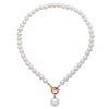Simple Charming Pearls Strand Beads Neck Chain For Women Exquisite Sweet Choker Femme Wedding Party Dangle Drop Necklace