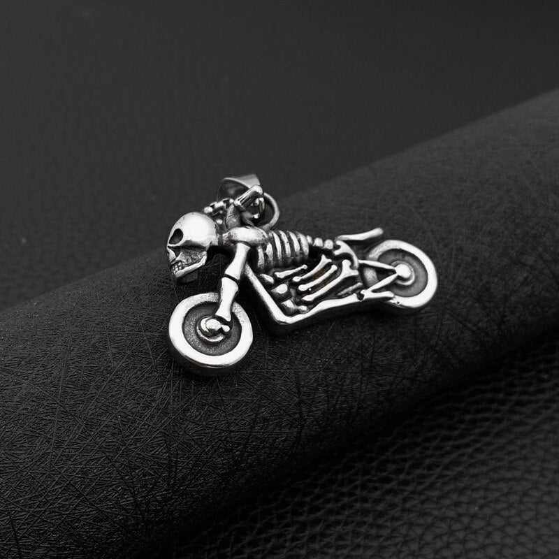 punk style mask men's pendant titanium steel hanging neck jewelry student hipster sale